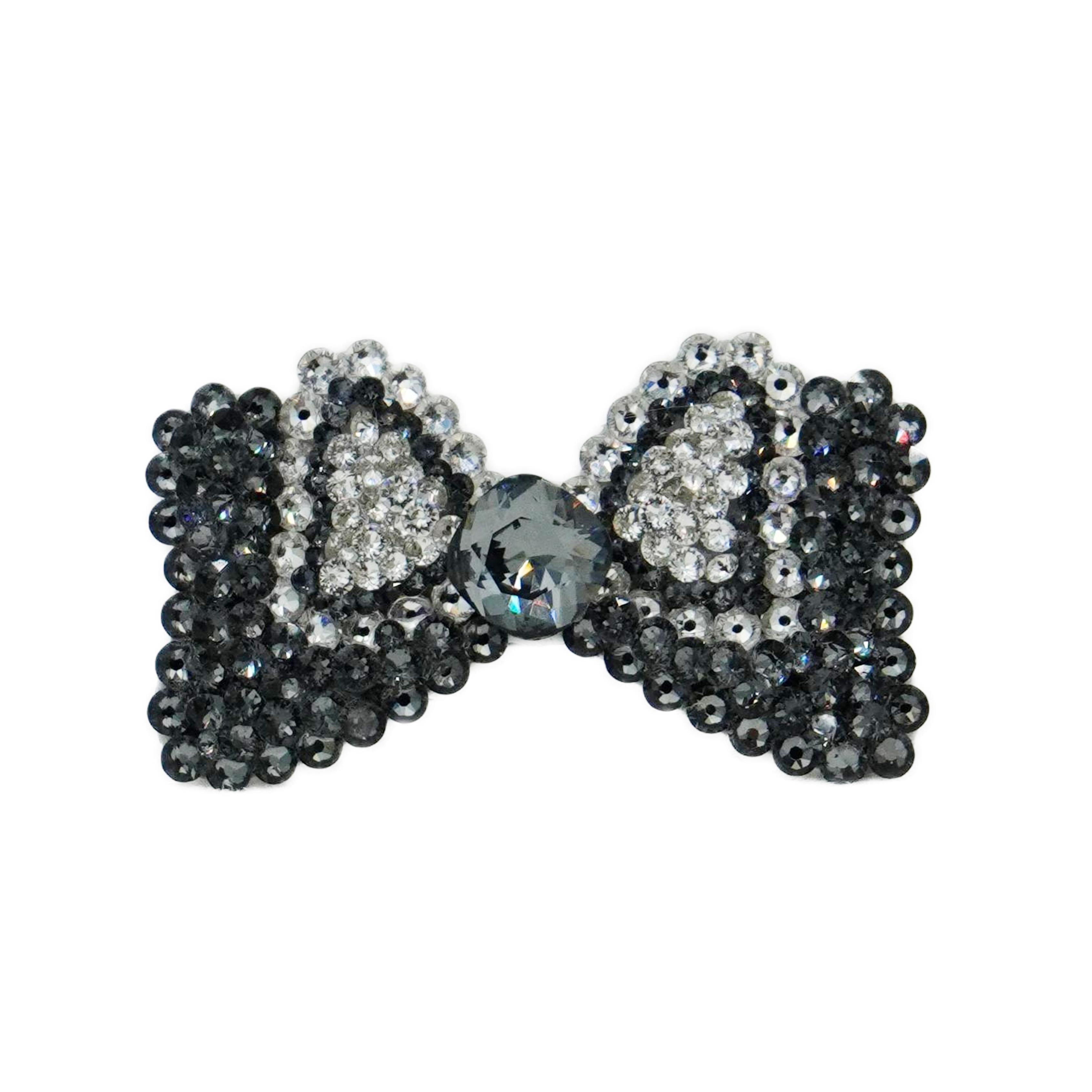 Lunapaw Structured Minnie Bow Luxury Crystal Top Clip TP19