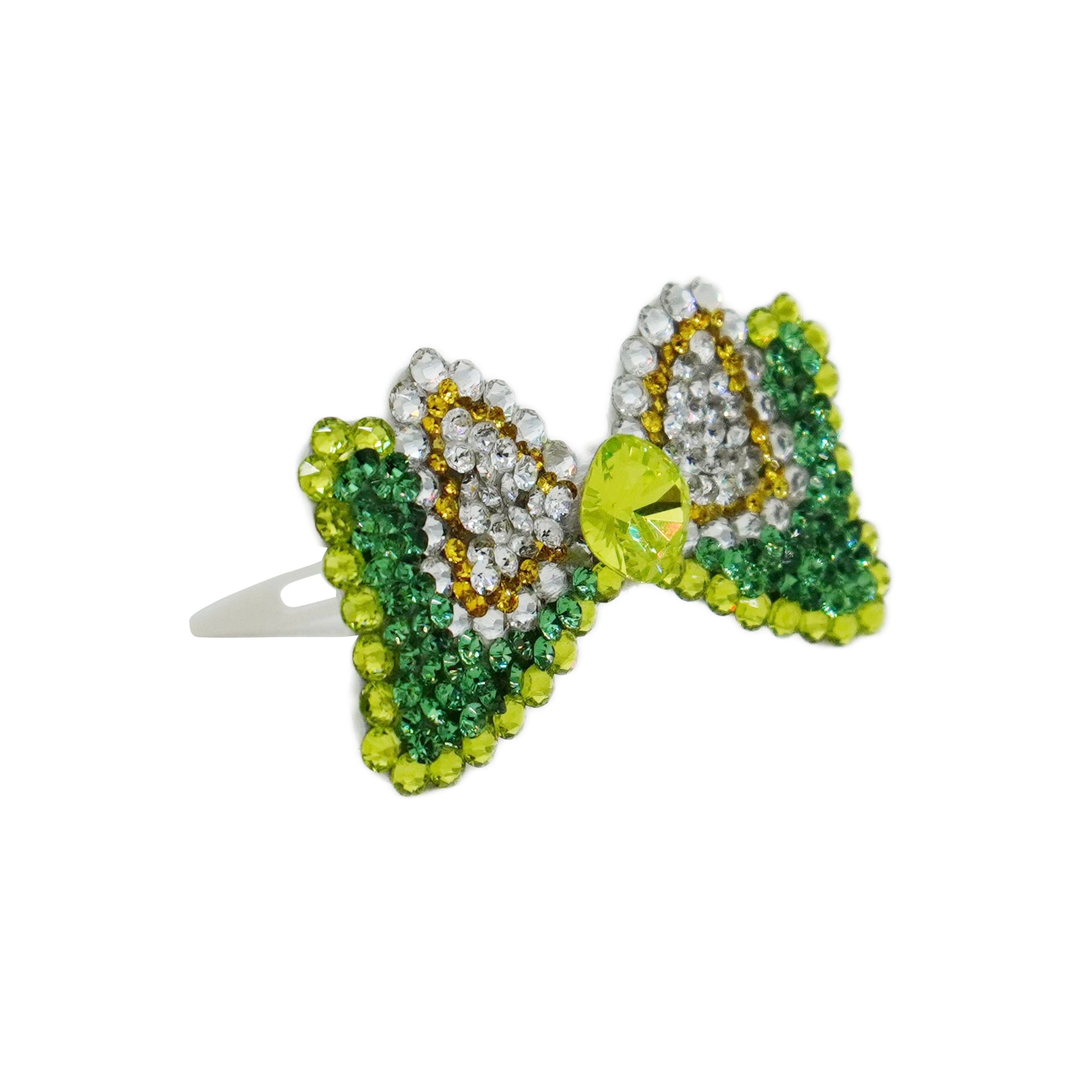 Lunapaw Structured Minnie Bow Luxury Crystal Top Clip TP19