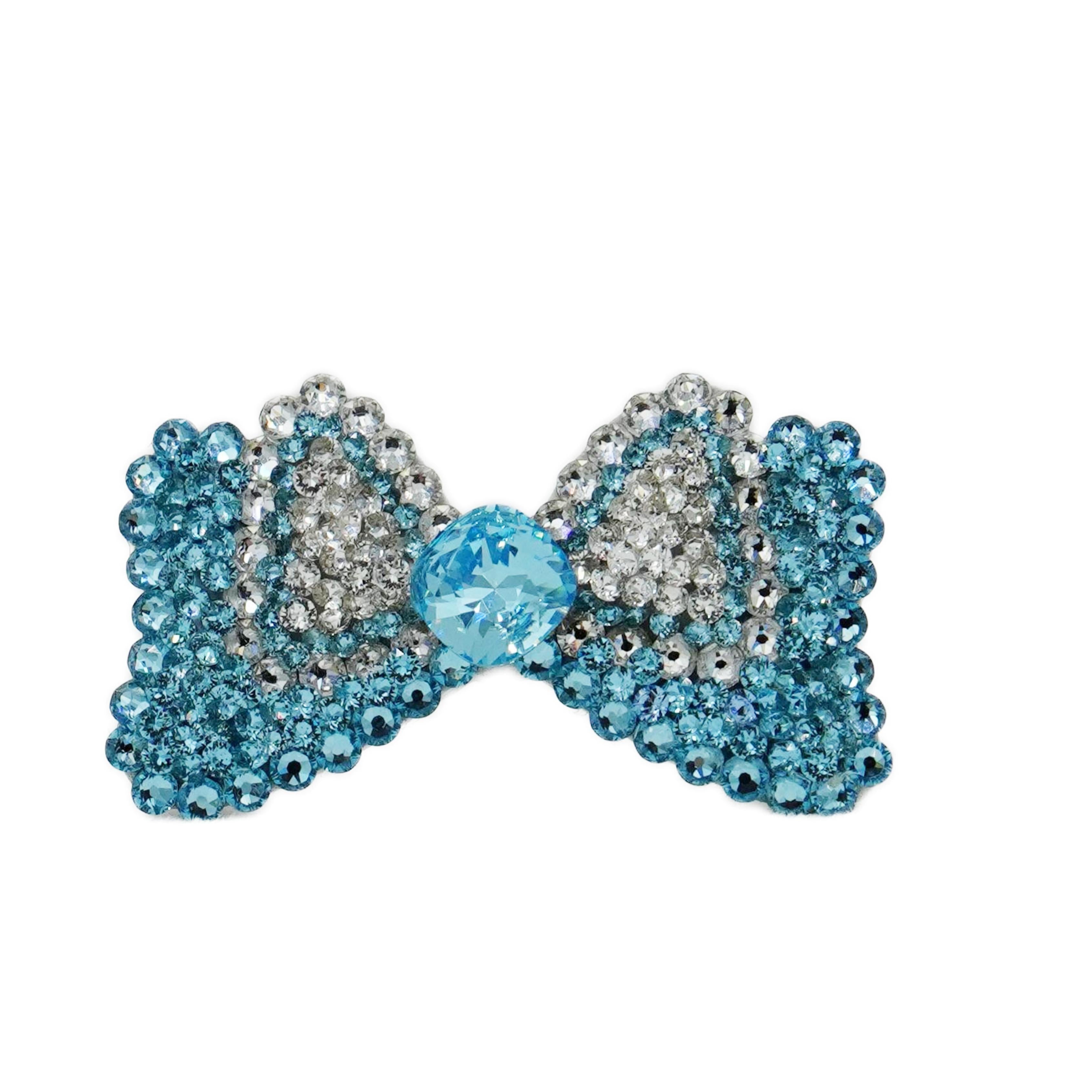Lunapaw Structured Minnie Bow Luxury Crystal Top Clip TP19
