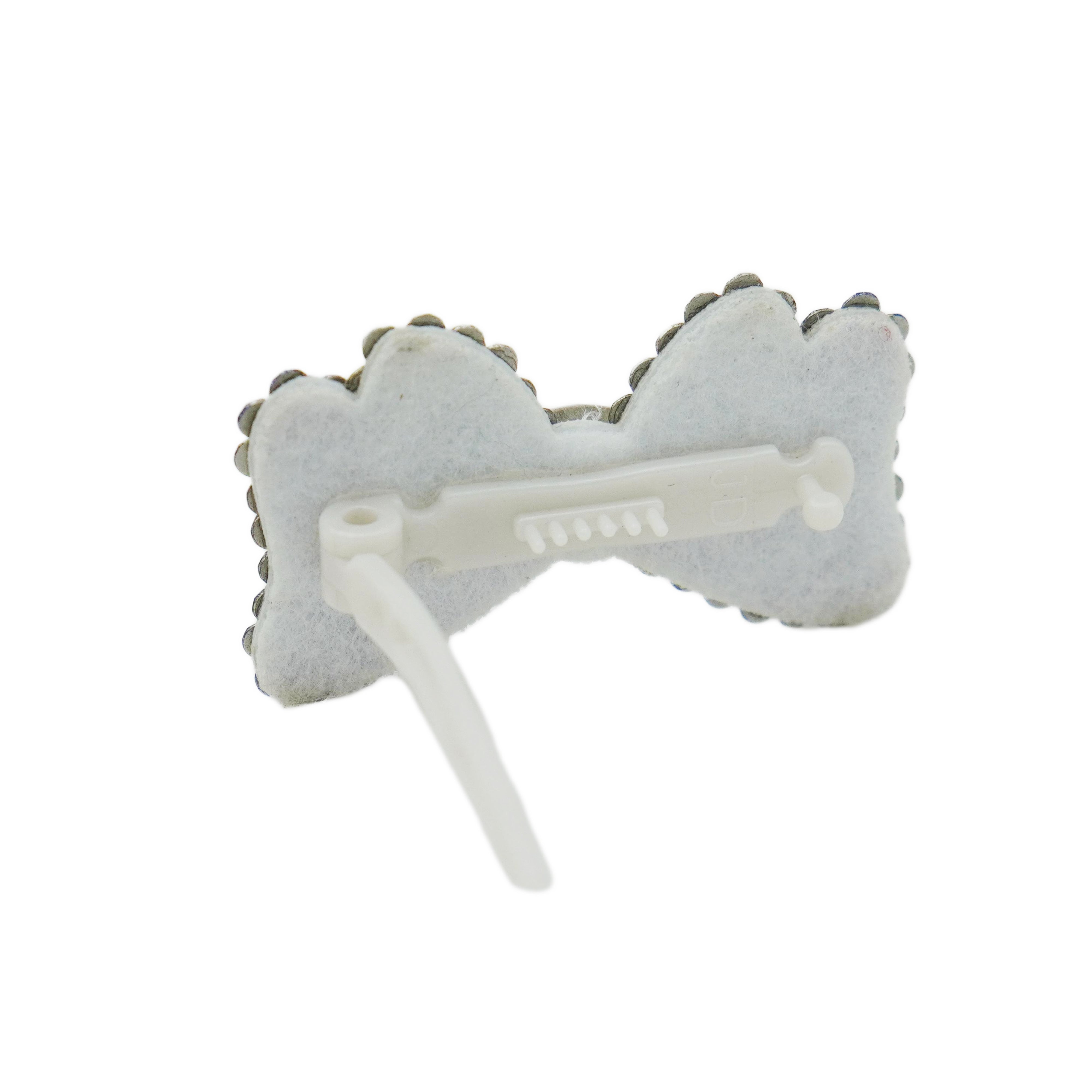 Lunapaw Structured Minnie Bow Luxury Crystal Top Clip TP19