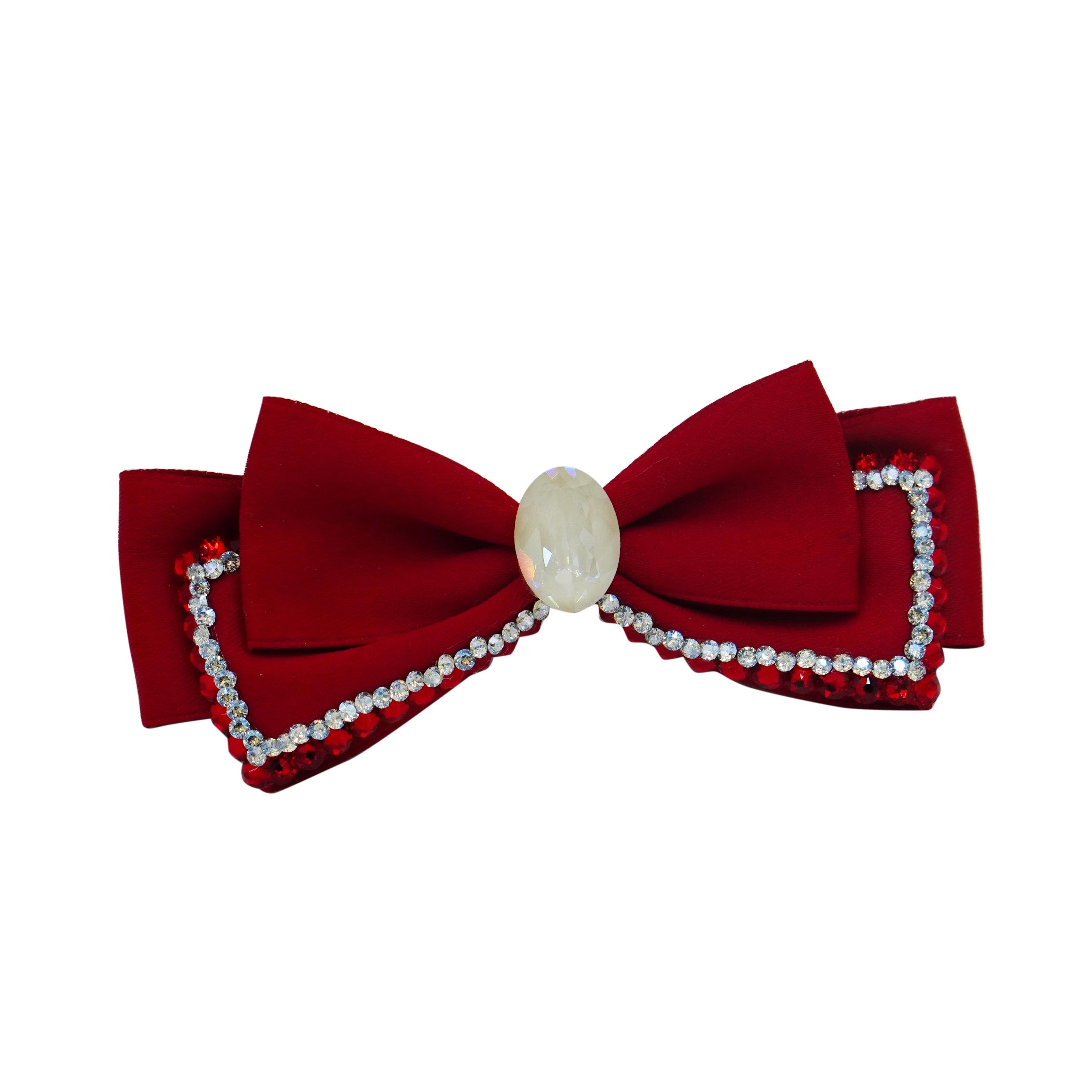 Lunapaw Fabric Bow Top Clip TP2010