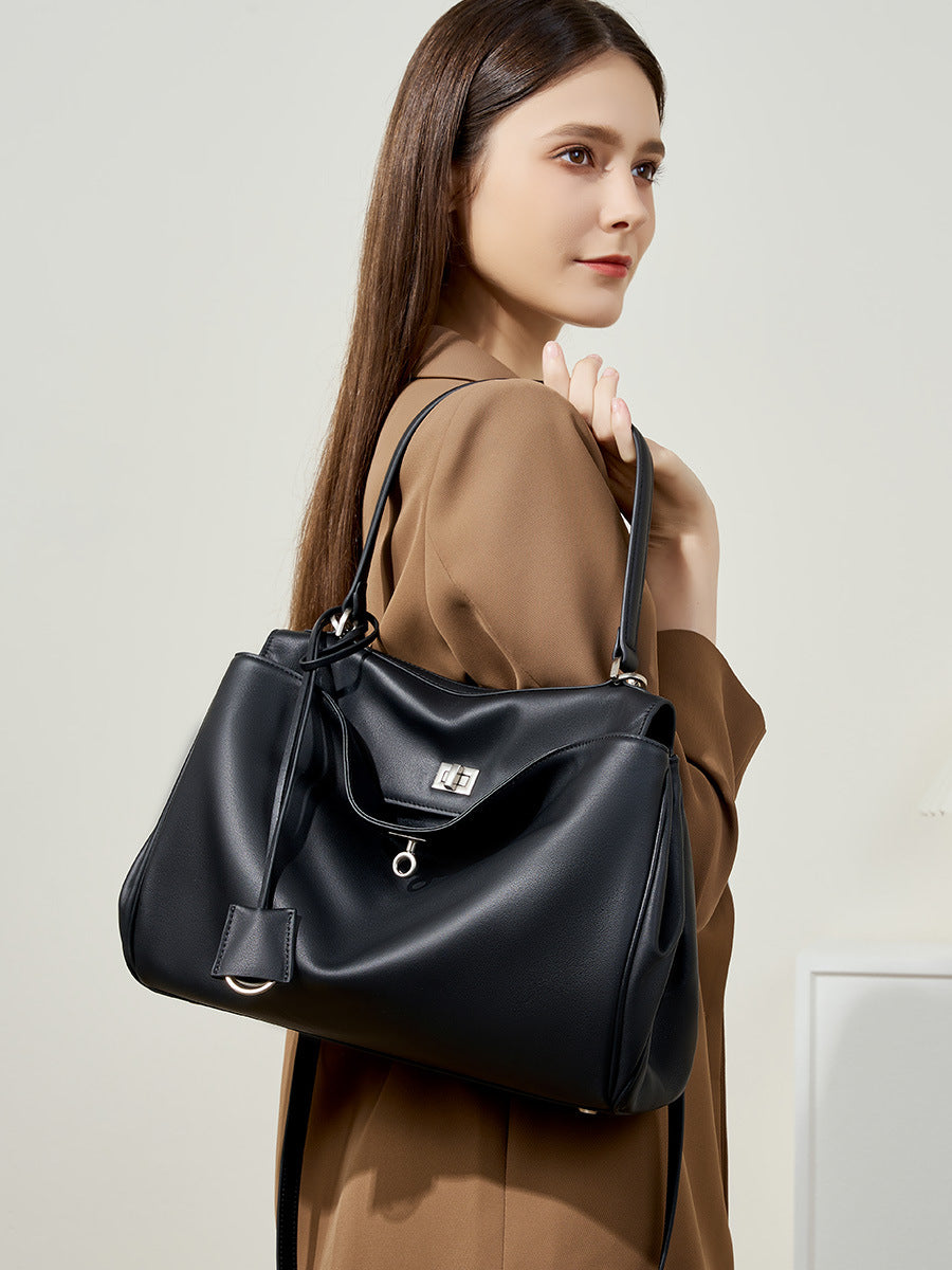 Margot Soft-Grain Leather Slouch Shoulder Bag MG35