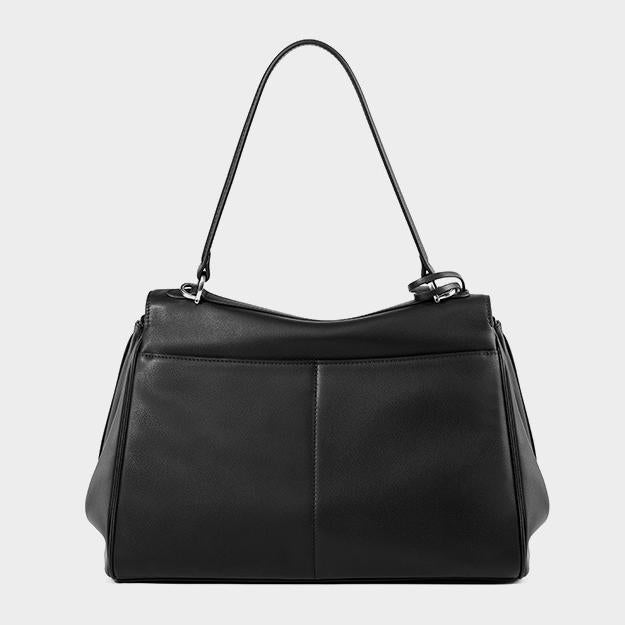 Margot Soft-Grain Leather Slouch Shoulder Bag MG35