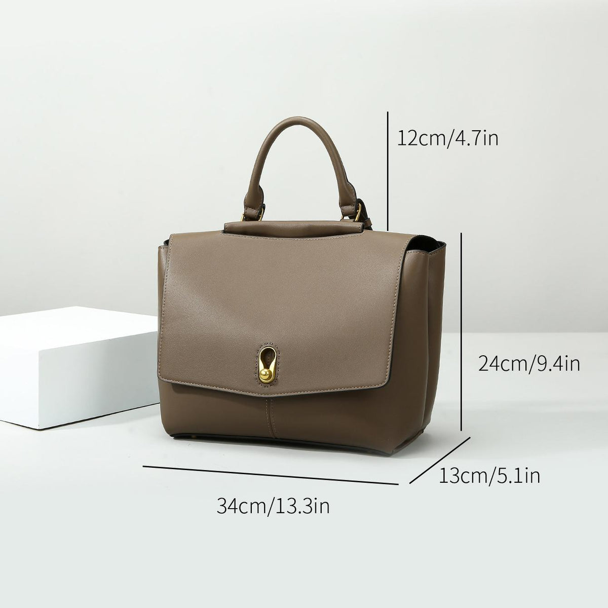 Margot Structured Vegan Leather Work Tote MG34