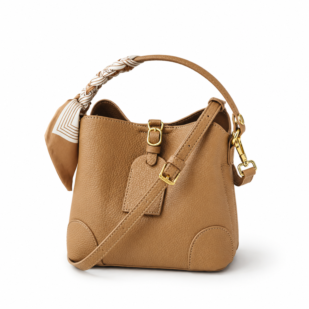 Marielle Pebbled Bucket Bag CJ304