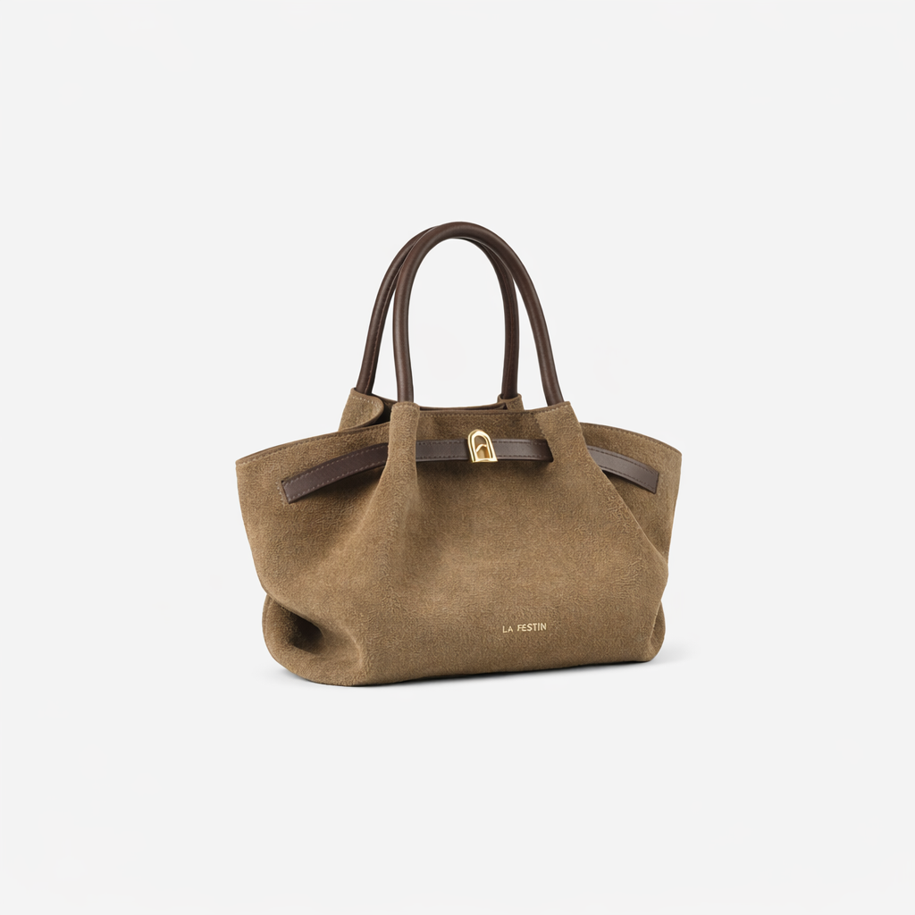 Mini Soft-Grain Top Handle Bag DW10