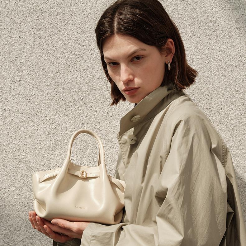 Mini Soft-Grain Top Handle Bag DW10
