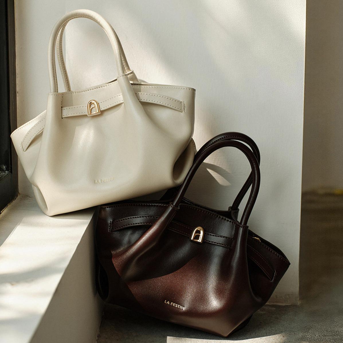 Medium Soft-Grain Top Handle Bag DW20