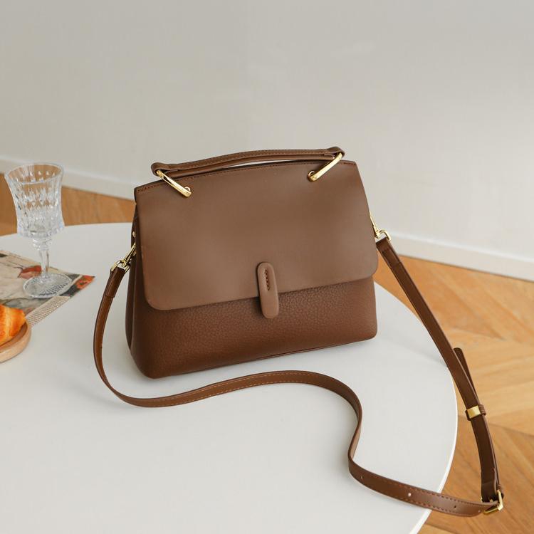 Mirelle Cocoa Top Handle Bag CZ156
