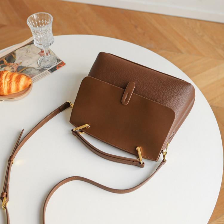 Mirelle Cocoa Top Handle Bag CZ156