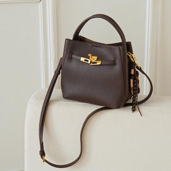 Noir Belle Mini Bucket Bag HU006