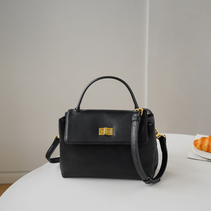 Noir Élise Top Handle Shoulder Bag CW20