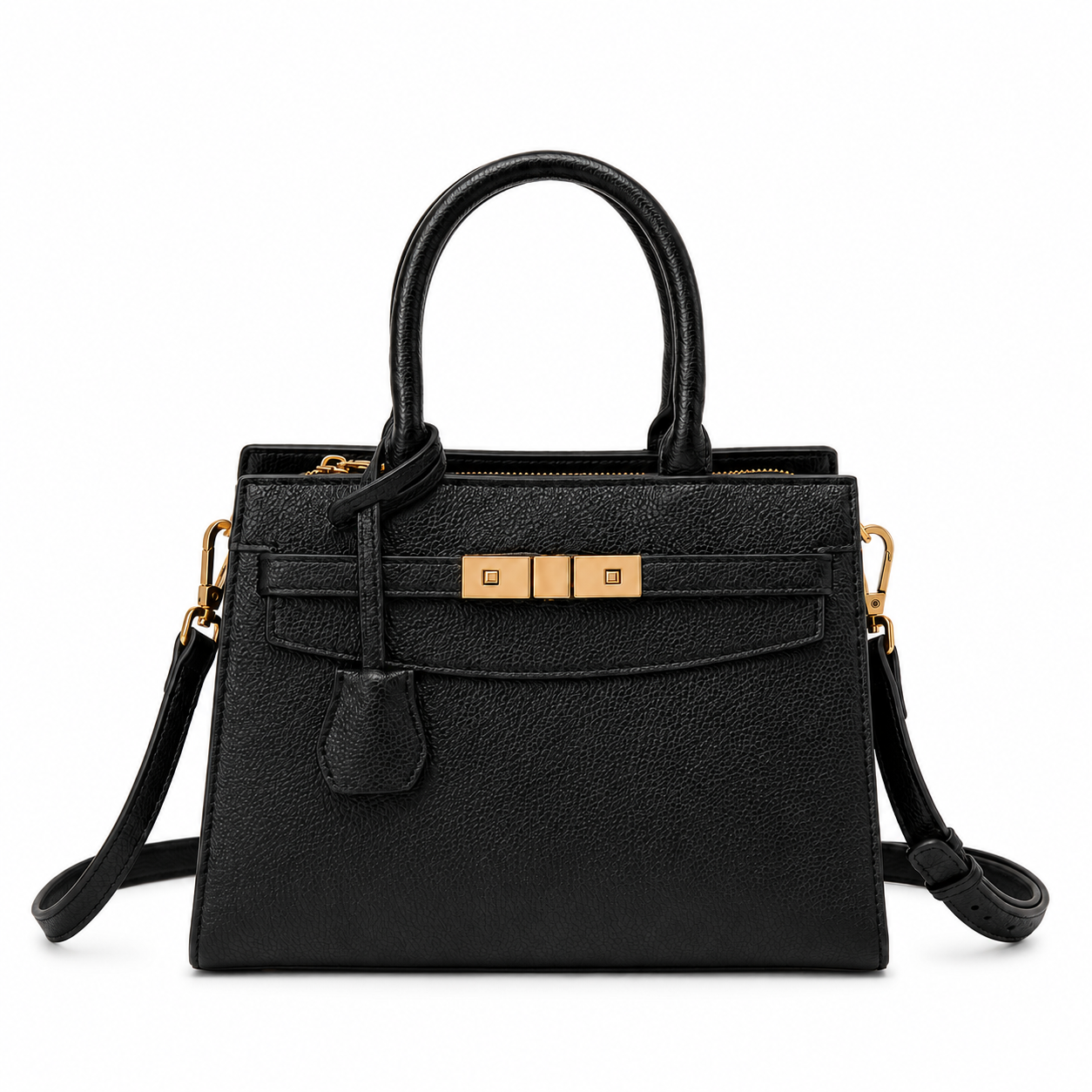Noire Muse Top-Handle Bag