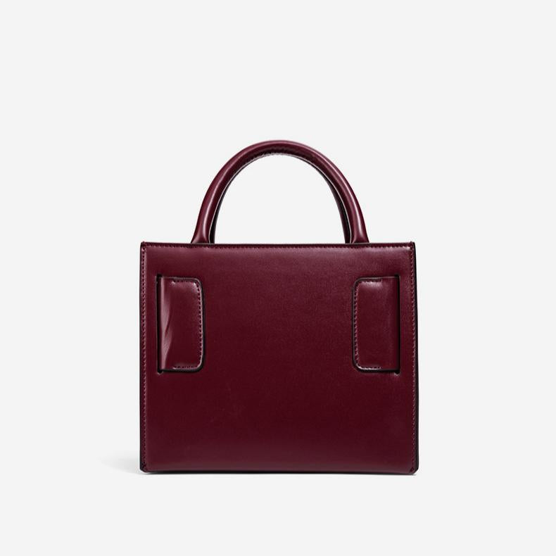 Odette Sculpted Buckle Top Handle Bag W20