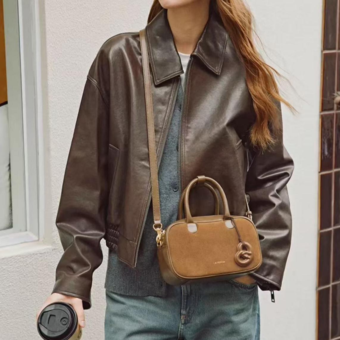 Petit Puff Charm Shoulder Bag HU108