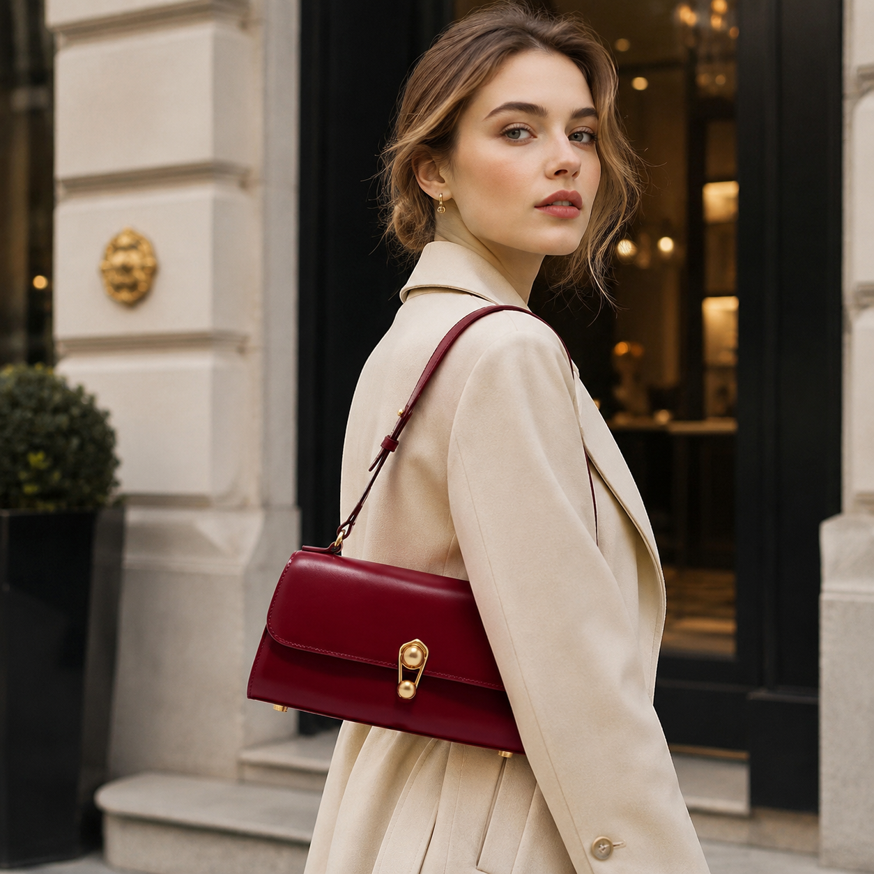 Roche Limit Planet Clasp Baguette Bag CZ225