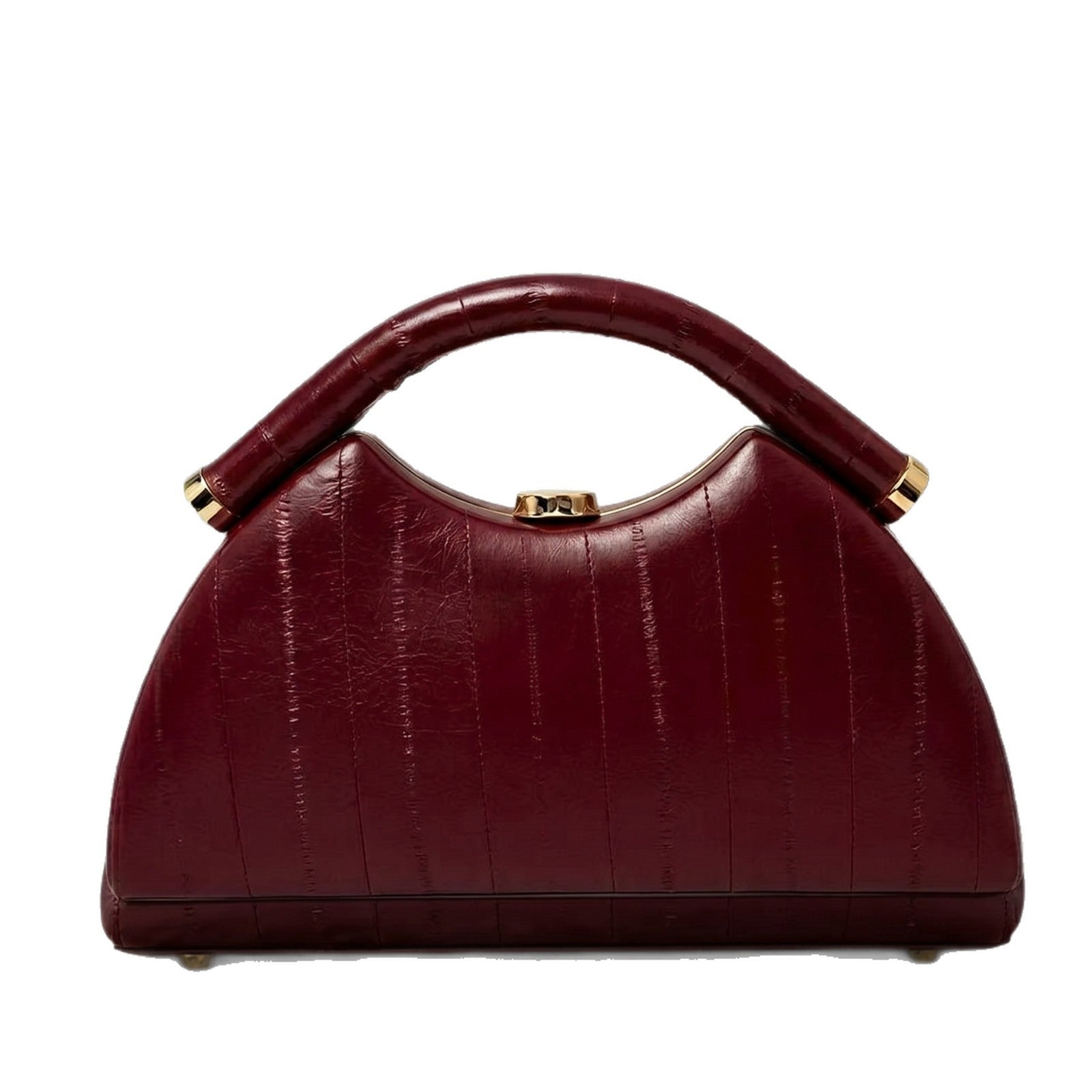 Rosalie Textured Leather Top Handle Bag CR72
