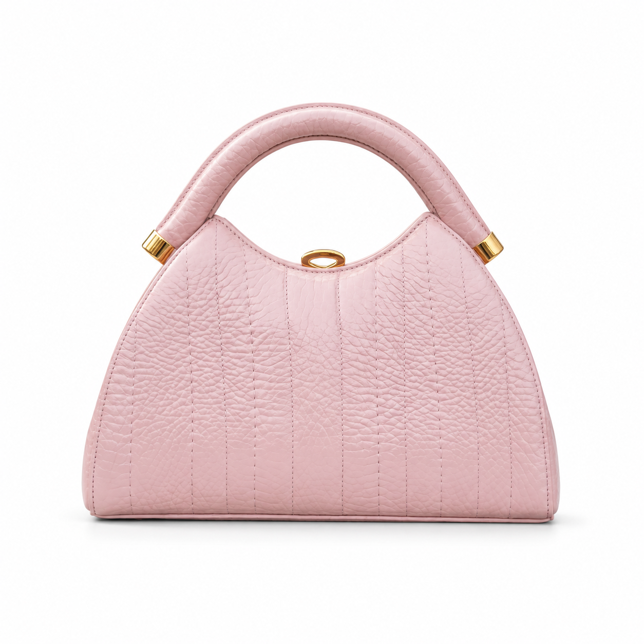 Rosalie Textured Leather Top Handle Bag CR72
