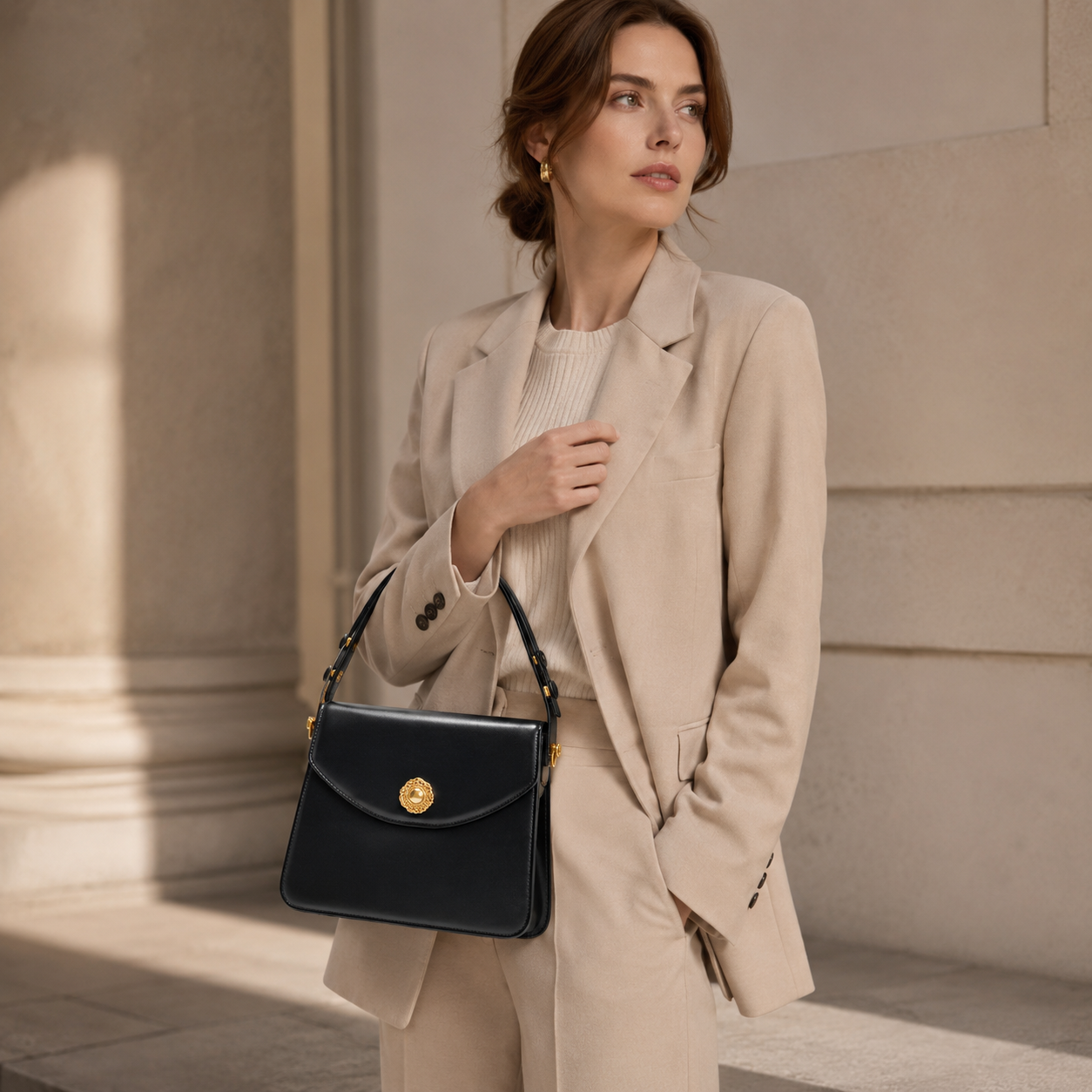Rose Isle Sugar Cube Shoulder Bag MF937
