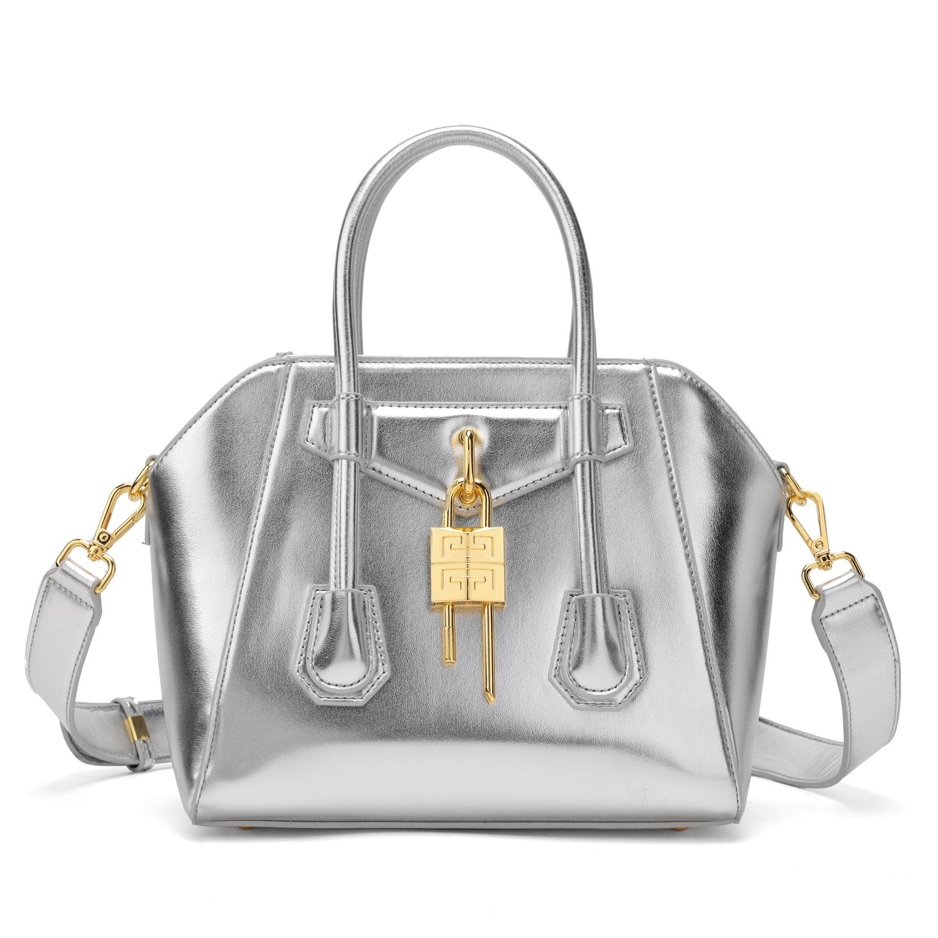 Séraphine Structured Lock Top Handle Bag WT56