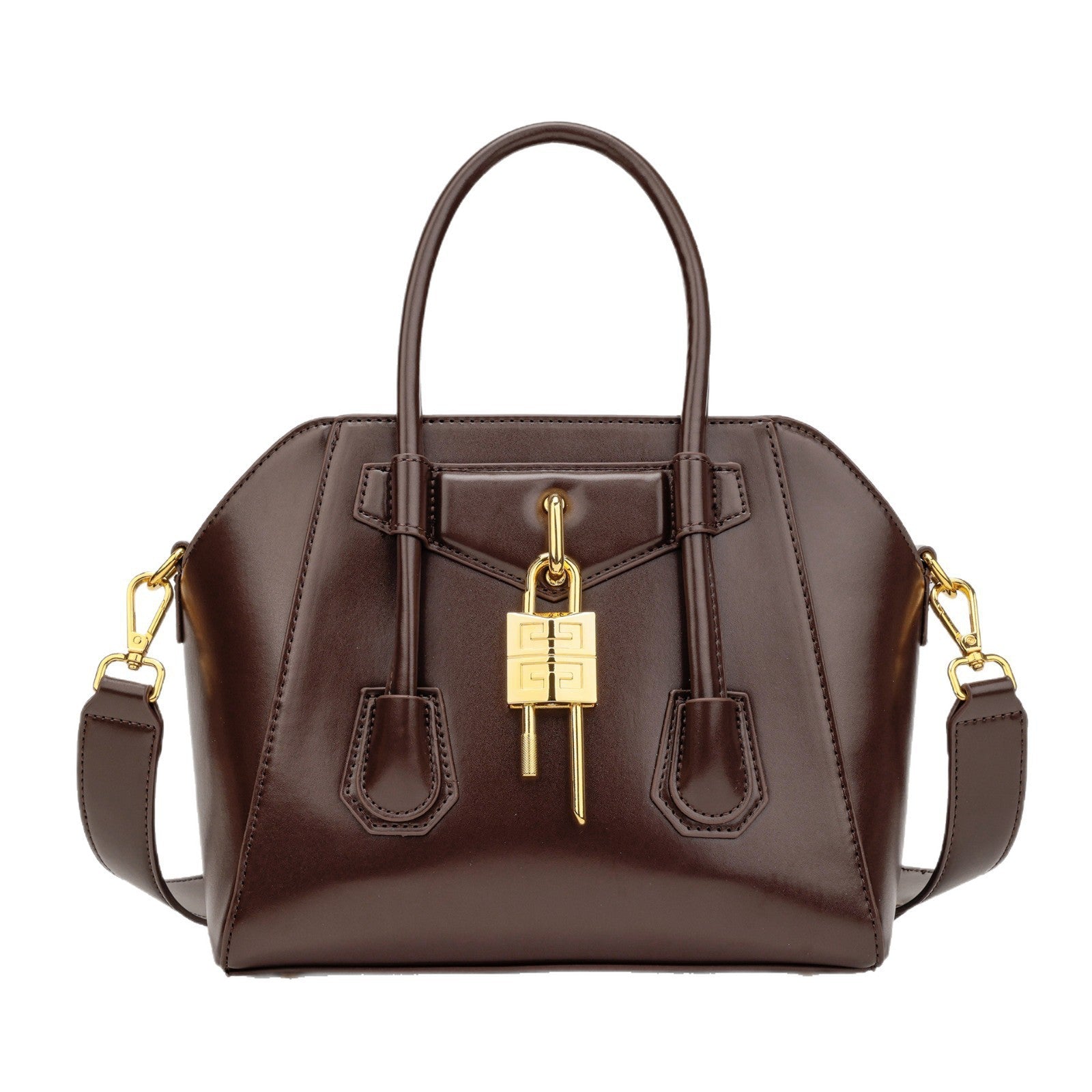 Séraphine Structured Lock Top Handle Bag WT56