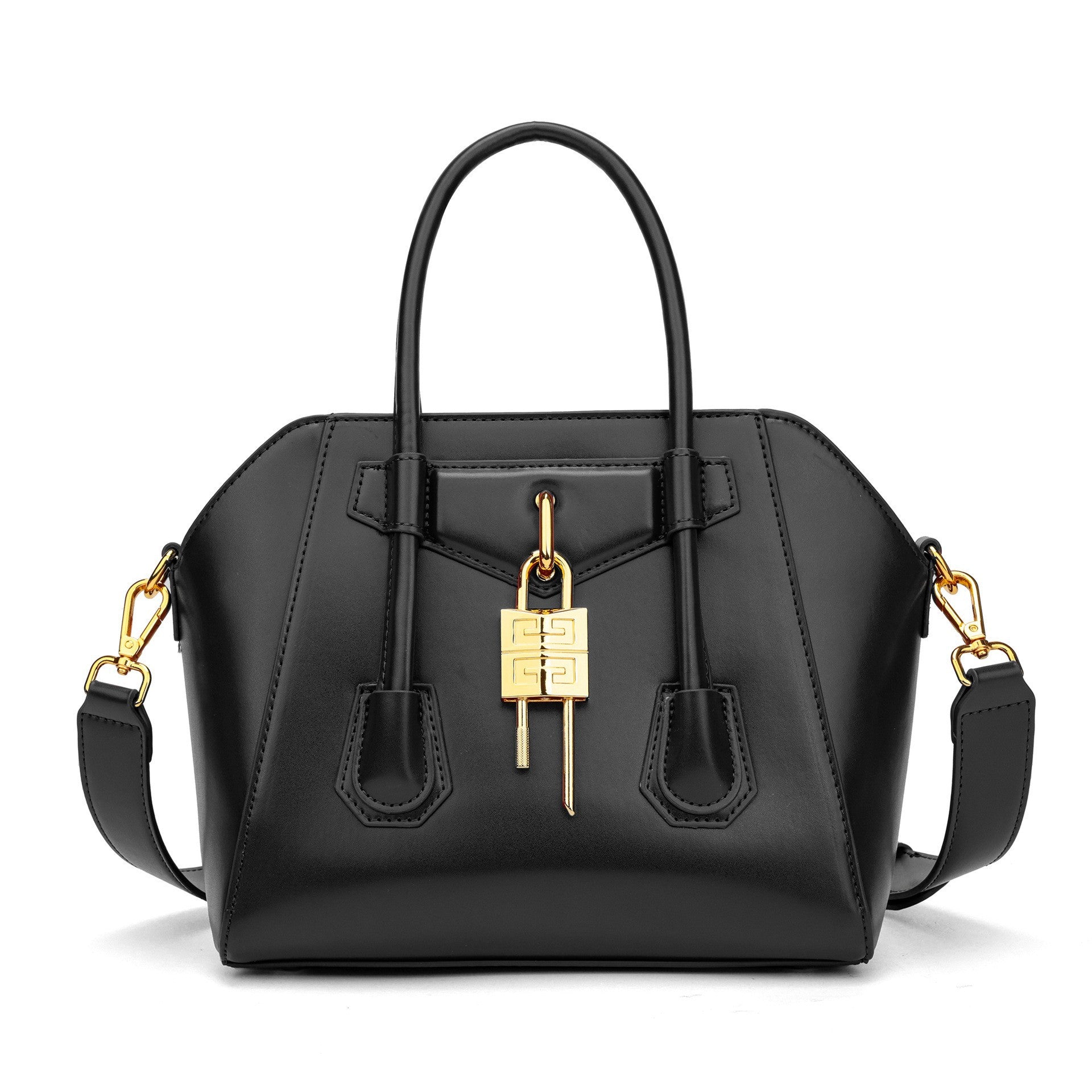 Séraphine Structured Lock Top Handle Bag WT56