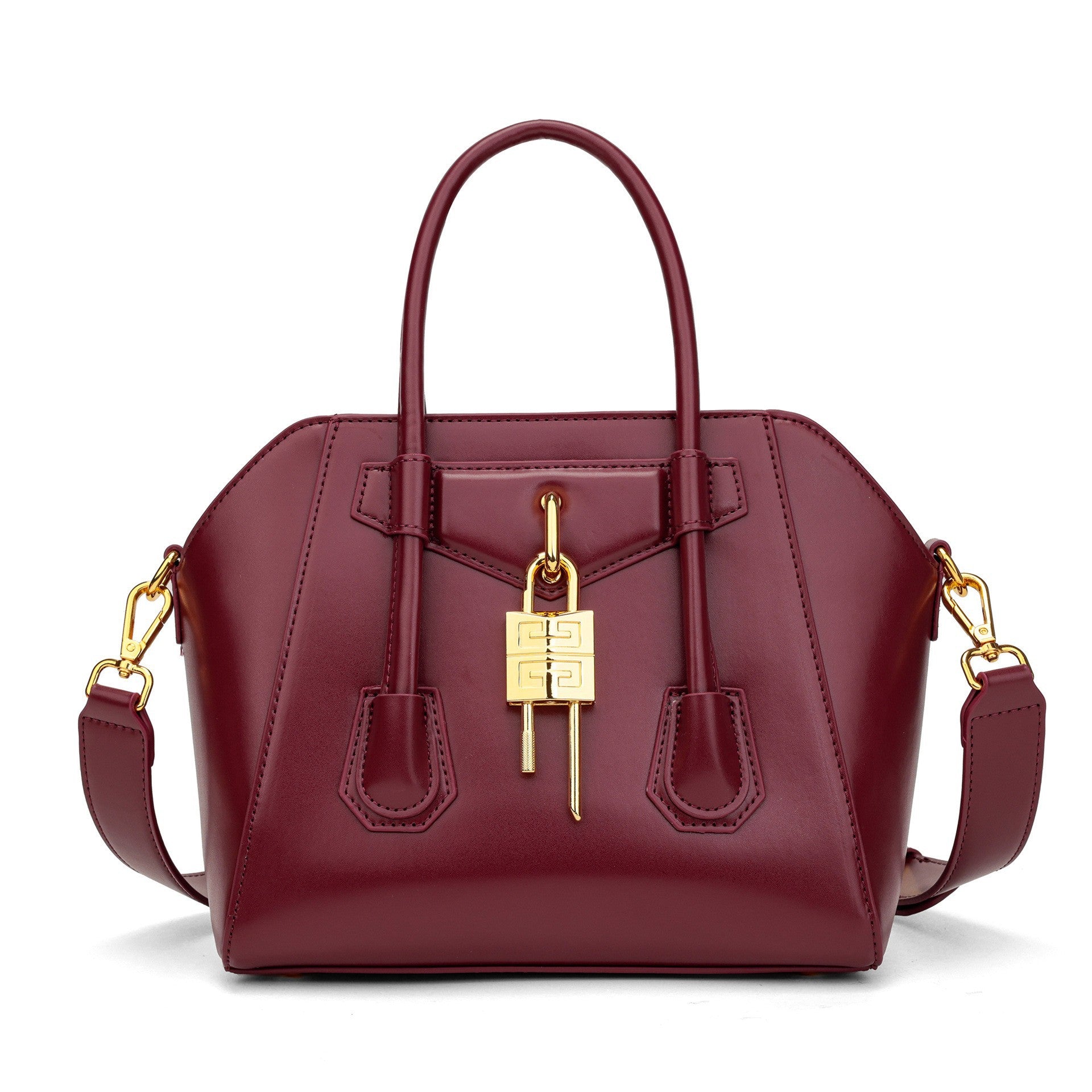 Séraphine Structured Lock Top Handle Bag WT56