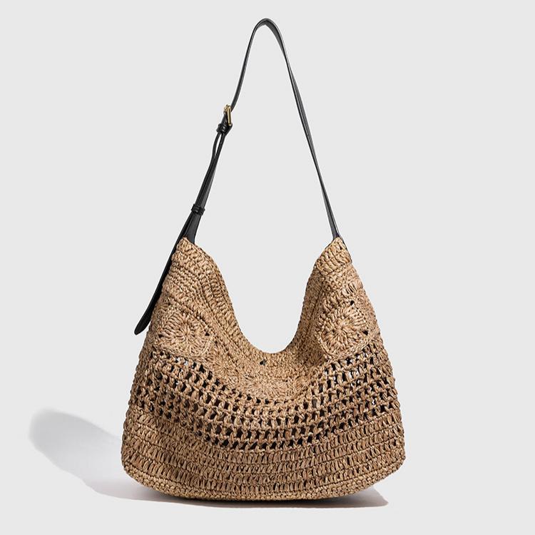 Solana Woven Hobo Shoulder Bag CT56