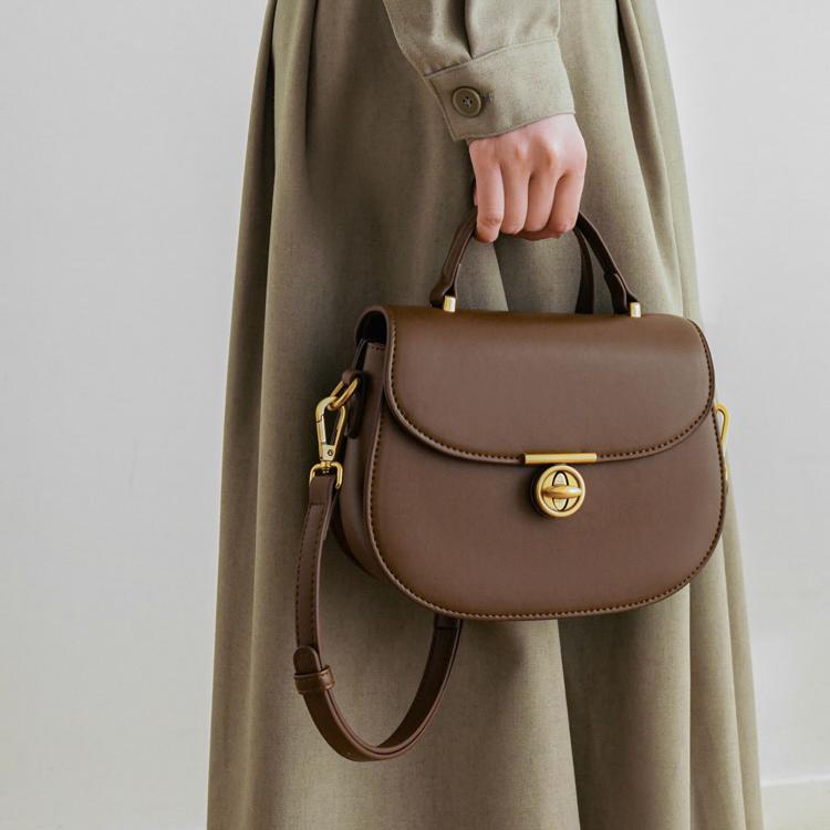Solène Noir Mini Top Handle Bag CW45