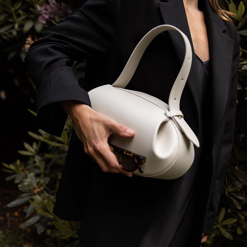 Solenne Sculpted Handle Bag RT56